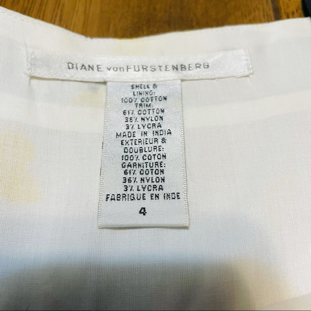 NWOT Diane Von Furstenberg Carson Bumblebee Sundress - Picture 11 of 11